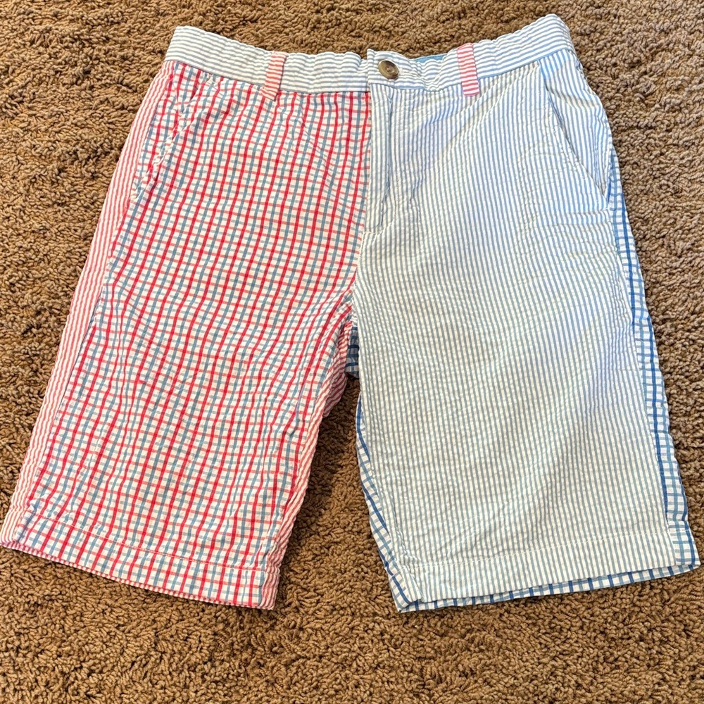 Boys Vineyard Vines Seersucker & Check Shorts